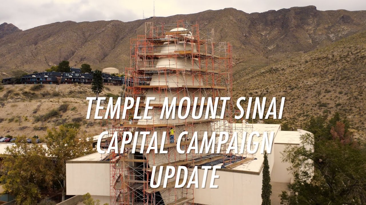 Temple Mount Sinai Capital Campaign Update