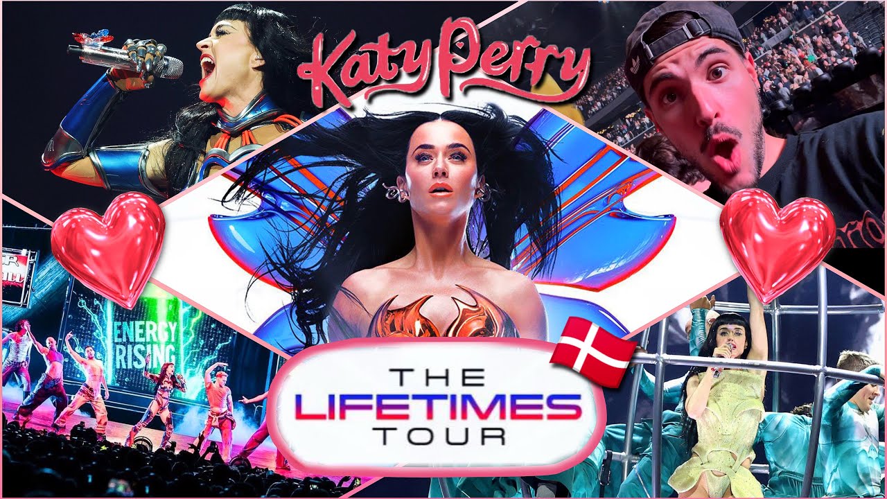 VLOG CONCERTO DI KATY PERRY - The Lifetimes Tour Copenhagen 2025 - Royal Arena 🇩🇰🦋 (Италия)