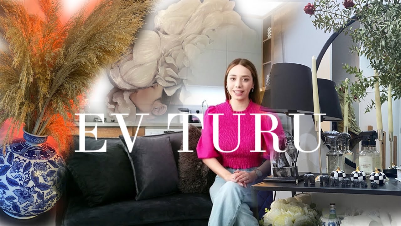 EV TURU | 2+1 90m2 | Ev Dekorasyonu| İlk Videom🤍