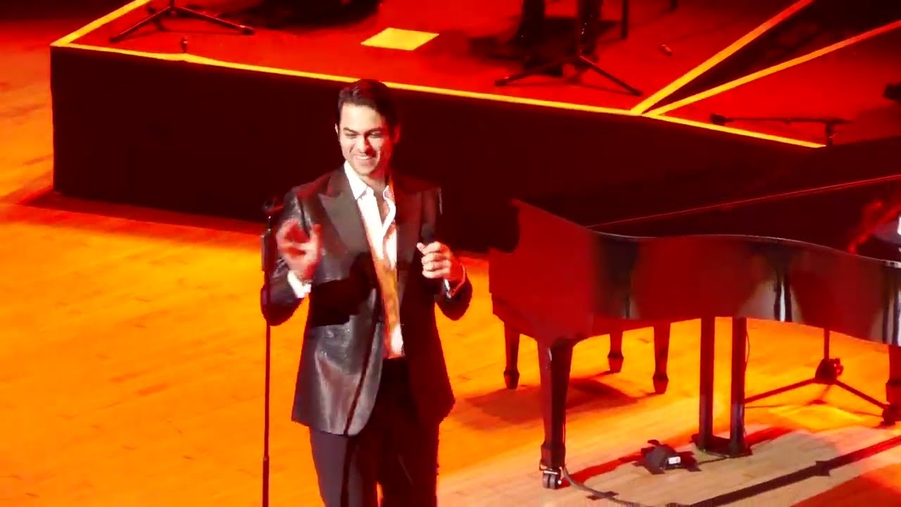 Matteo Bocelli A Night With Matteo Concert Cant Take My Eyes Off You Orpheum Theatre LA CA 12-21-24