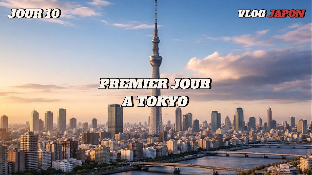 VLOG JAPON JOUR 10 : PREMIER JOUR À TOKYO