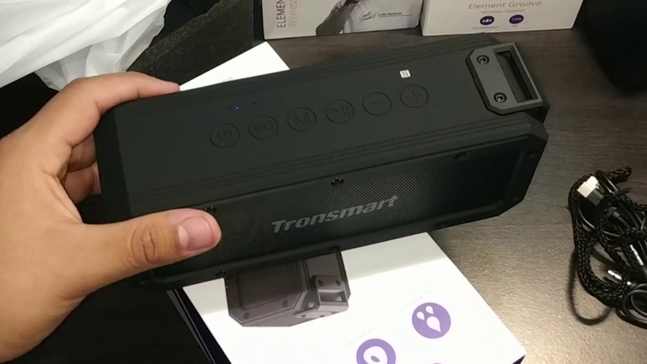 Bocina Tronsmart Element Force Plus Review-Unboxing-Desempaquetado