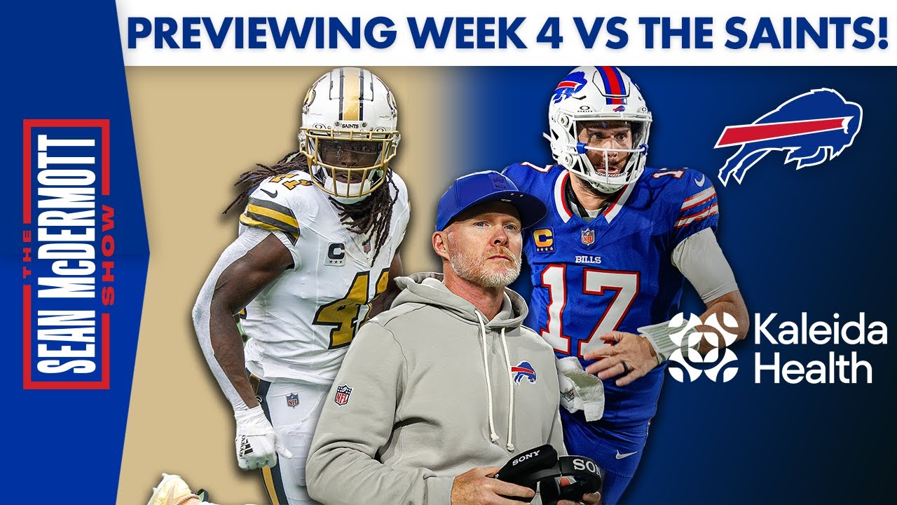 Previewing Week 4 Against The Saints! | Buffalo Bills | The Sean McDermott Show