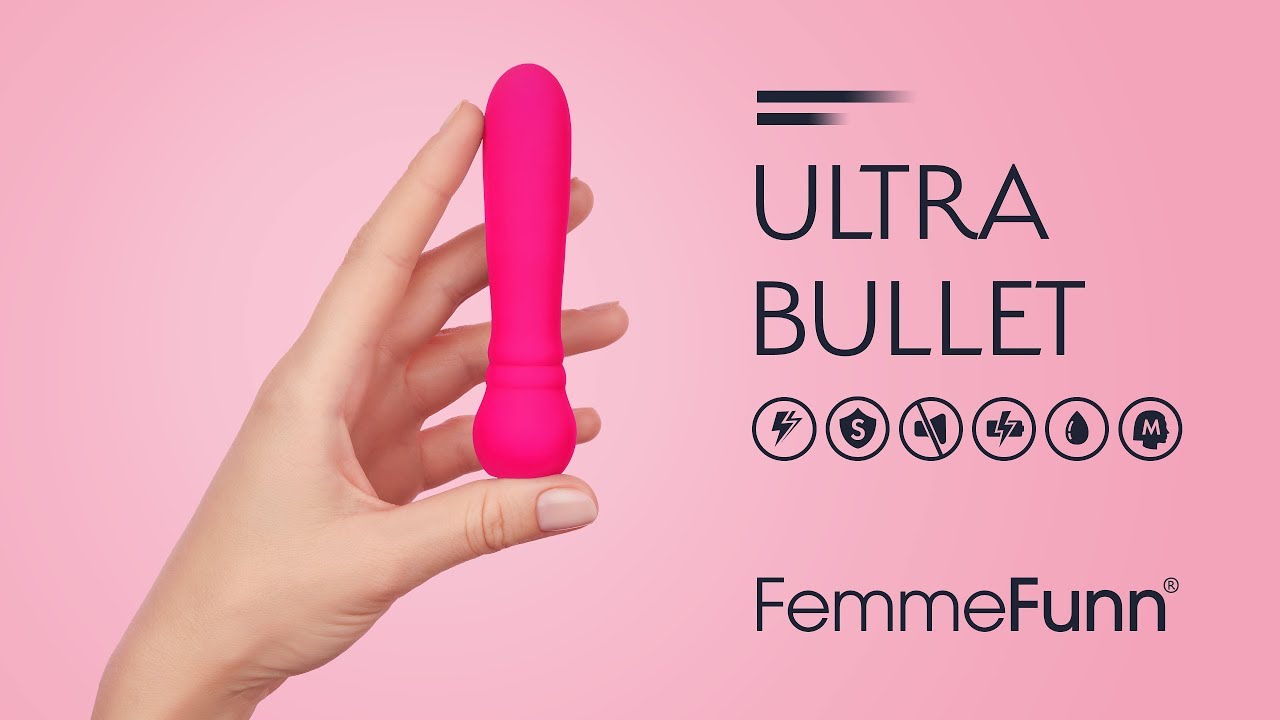 Ultra Bullet by Femme Funn&reg; - Super Powerful Discreet Bullet Vibrator, Now With Magnetic Charging!