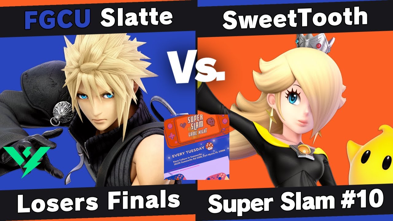 Super Slam 10 - Slatte (Cloud) vs SweetTooth (Rosalina & Luma) - Losers Finals