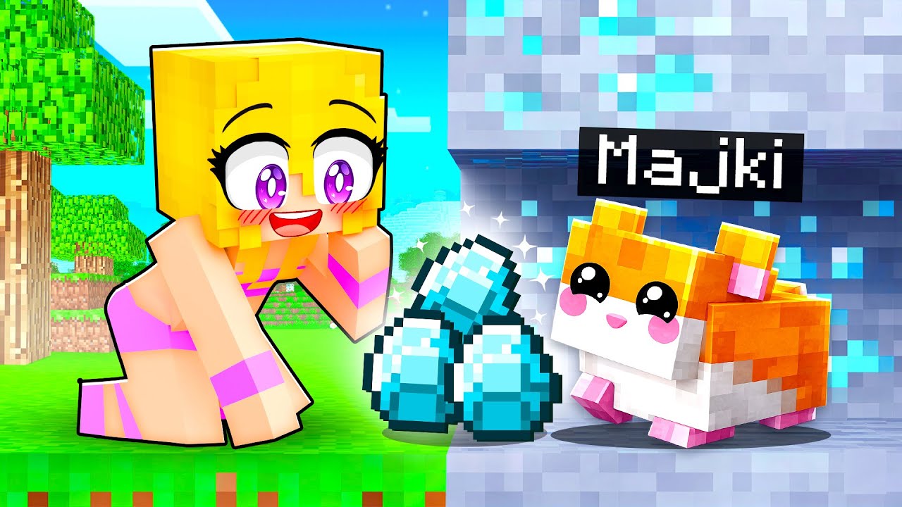 Gram jako DZIECKO CHOMIK w Minecraft!