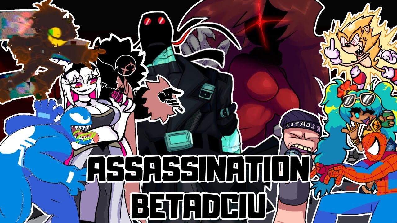 Assassination But Every Turn A Different Cover Is Used (FnF Assassination Betadciu)