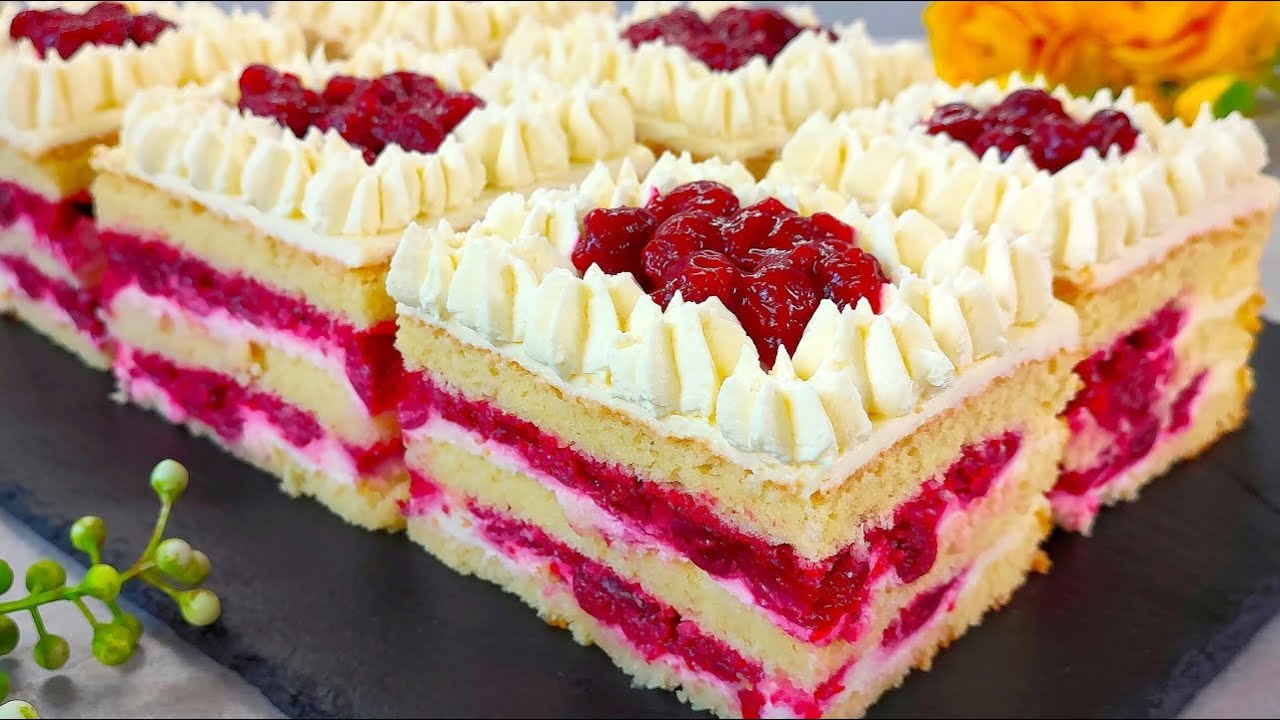 Самый вкусный вишневый летний торт, который тает во рту. Невероятно вкусный торт.