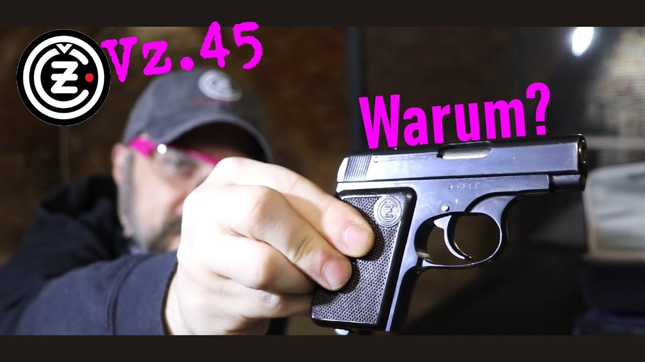 Klein aber fein? - CZ Vz. 45 in 6,35mm Browning/.25 ACP (vs Glock 44 .22lr)