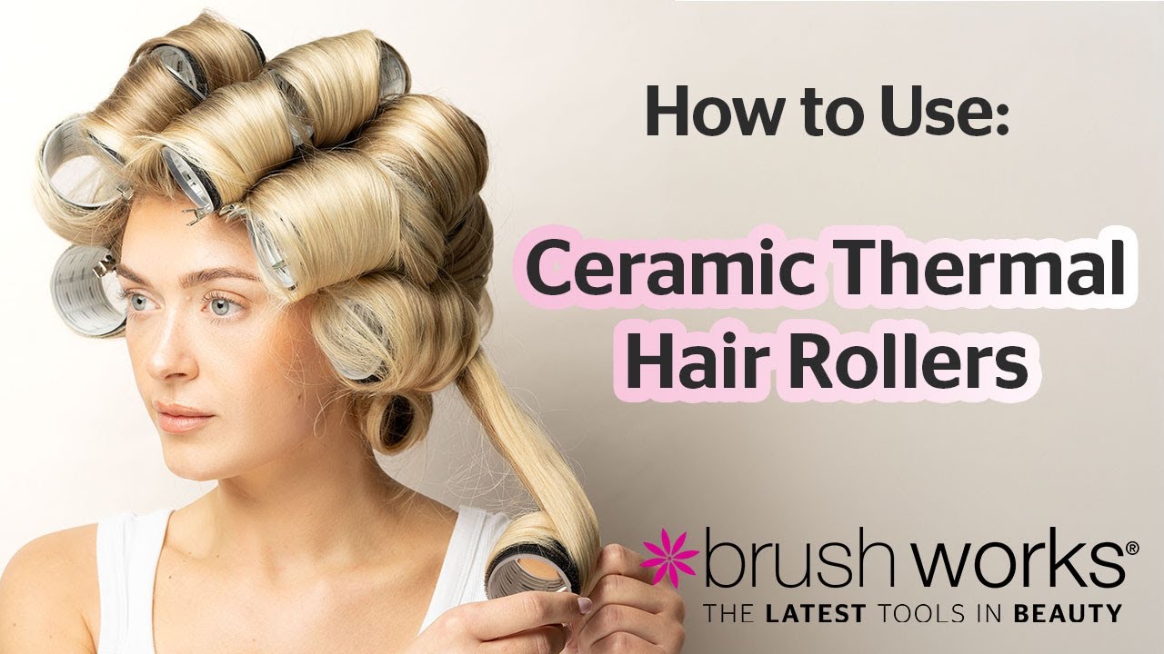Brushworks - How to Use Ceramic Thermal Rollers