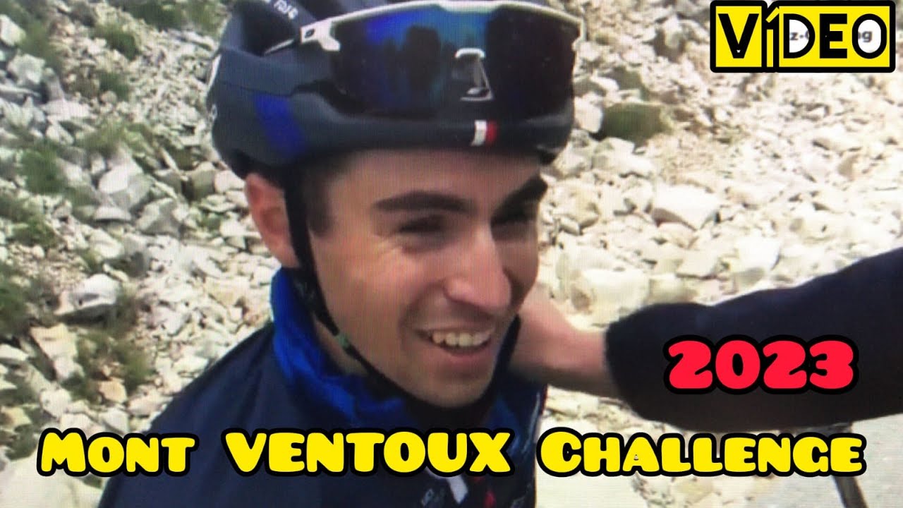 Mont ventoux  CHALLENGE 2023. SOSA. RUBIO. CAMARGO.