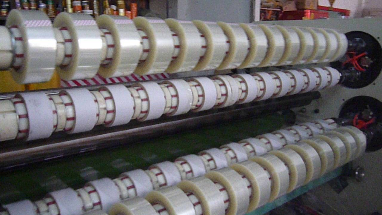 Whatsapp:008613926851810 HIgh Speed BOPP Tape Jumbo Roll Slitting Machine