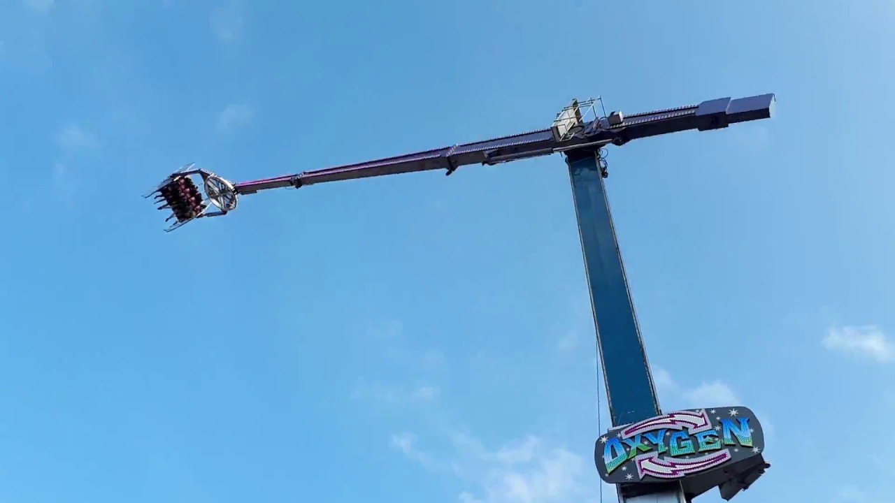 Manège Oxygen à la fête foraine de Nantes Septembre 2018