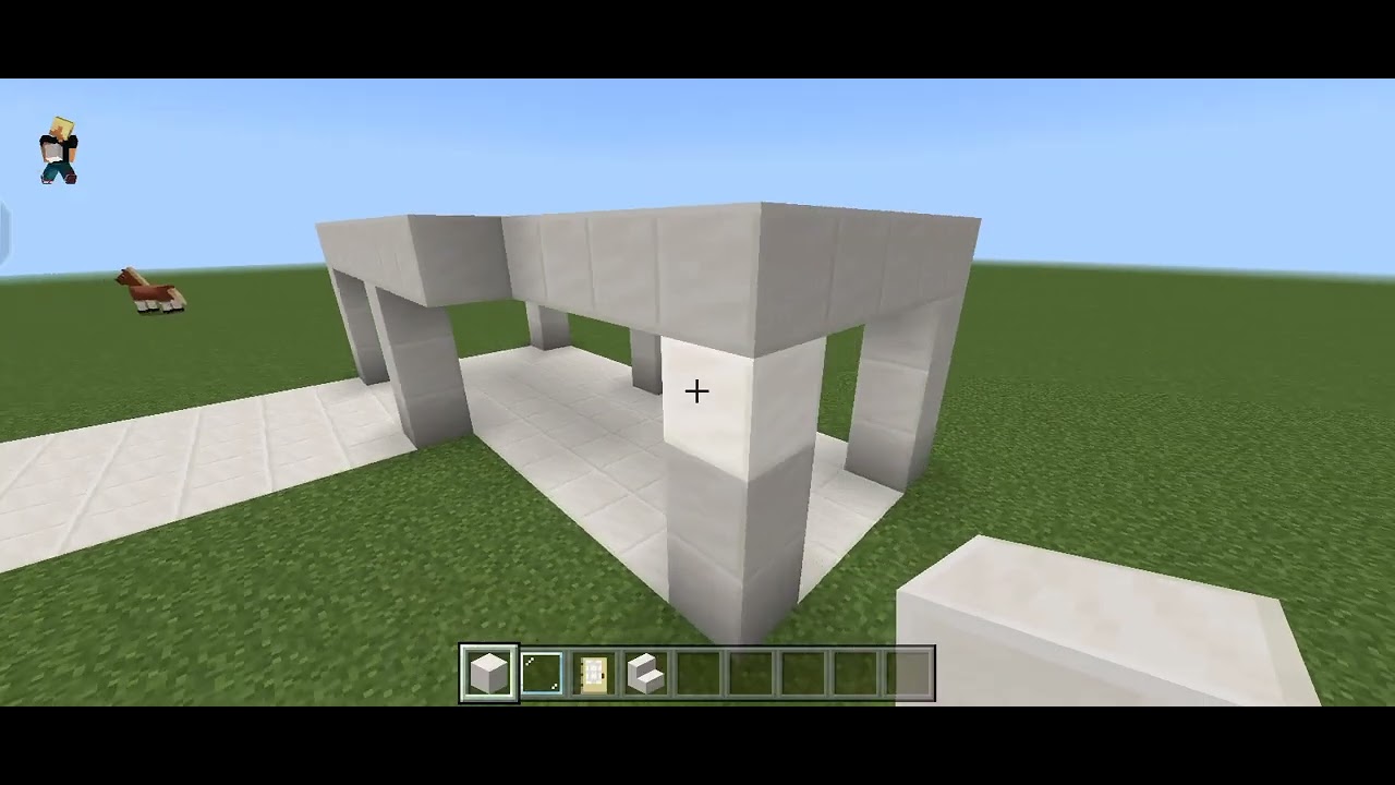 Membuat rumah modern di Minecraft 