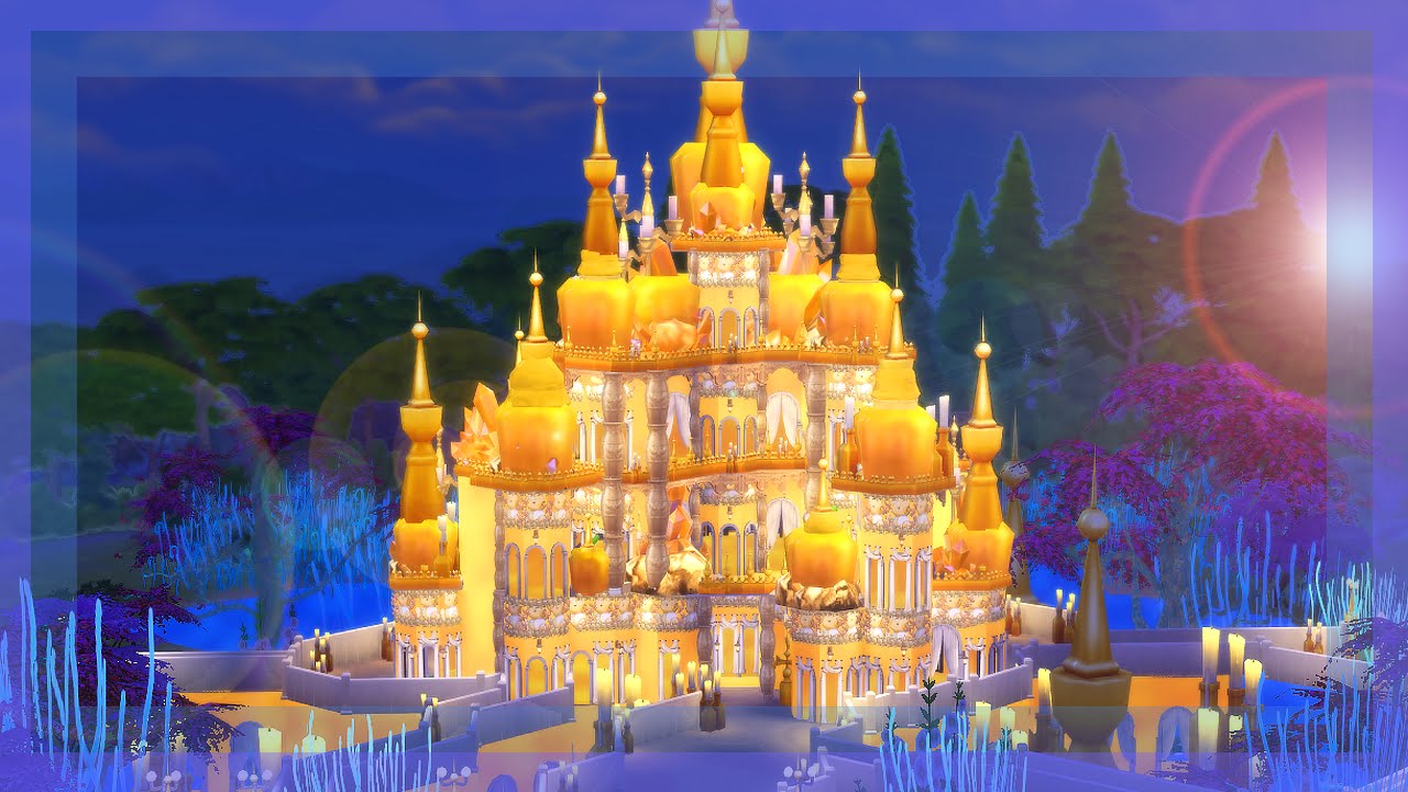 The Sims 4 Speed Build - Ariel's Underwater Castle