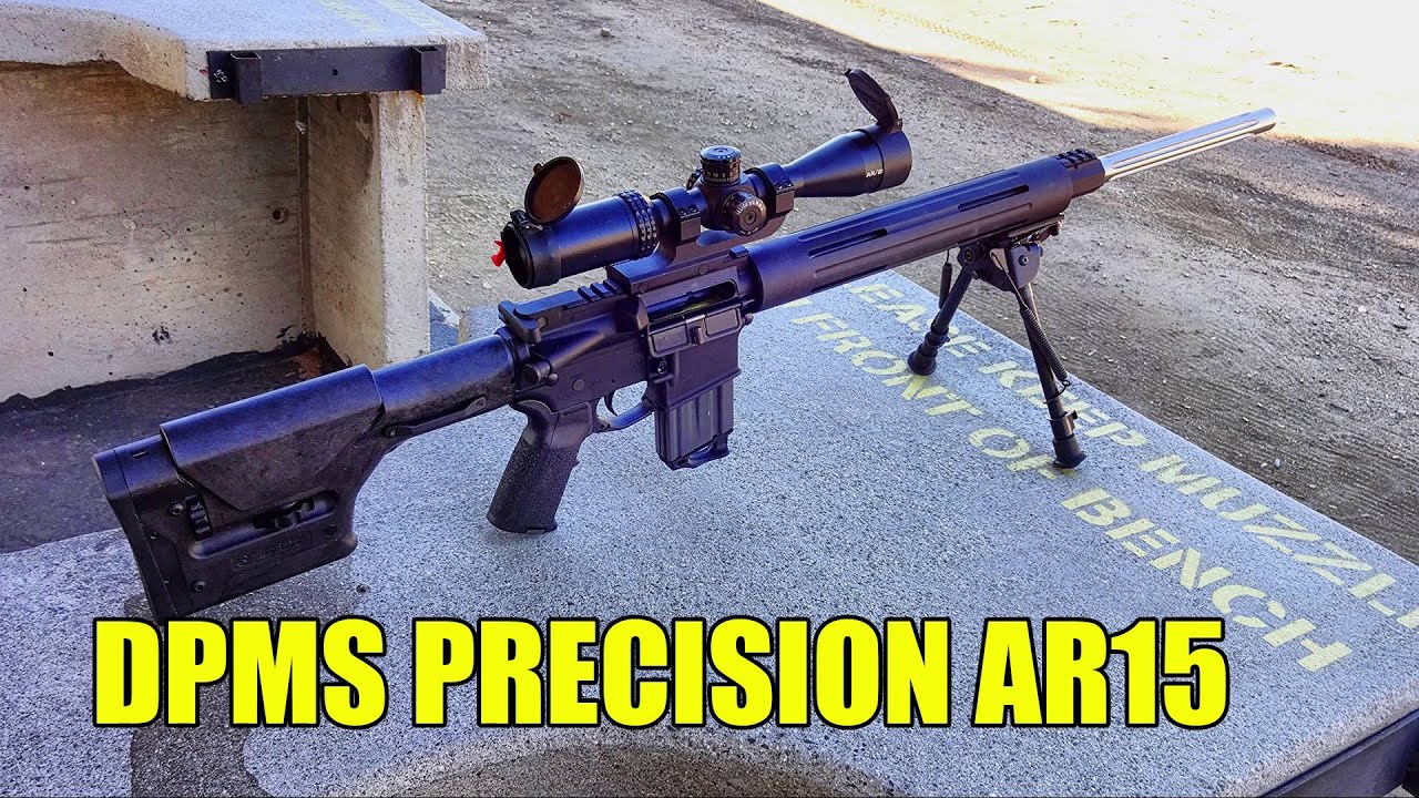 Bull barrel AR15 Shooting at 600 yards