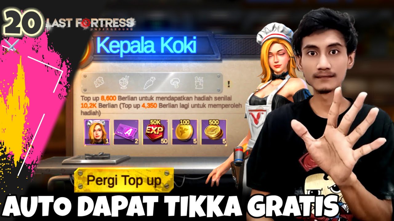 Cara Mendapatkan Tikka Gratis dan Event Saga - Last Fortress 2026 Part 20