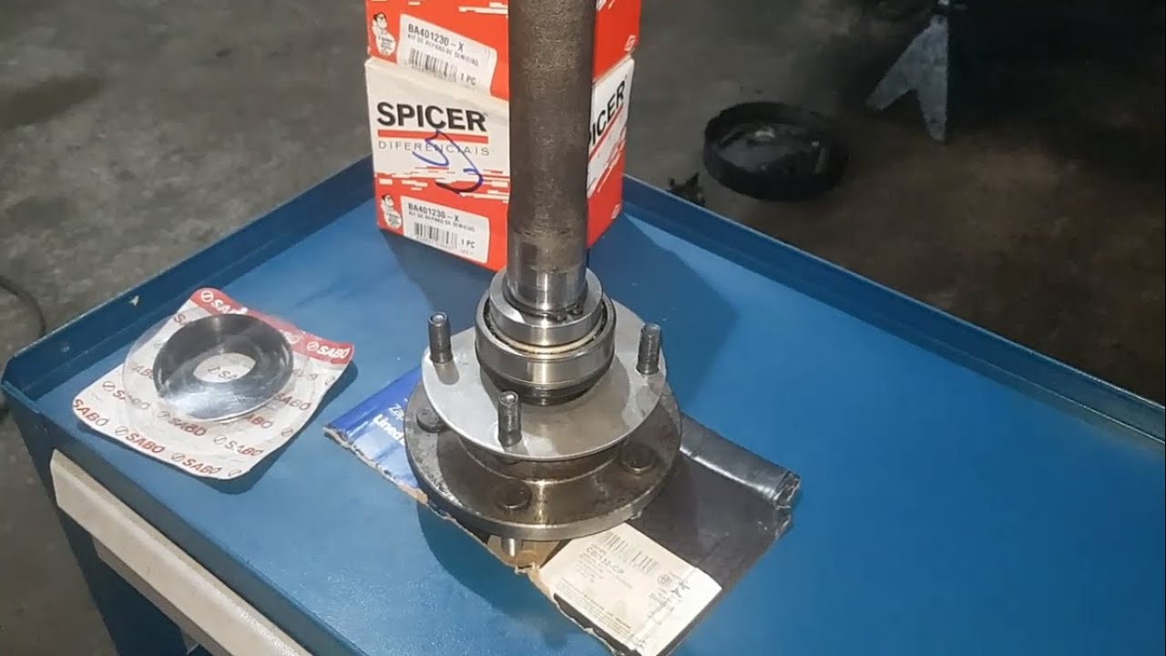 Revisão do diferencial Dana 44-3 da S10 2.4 8v Flex 2011