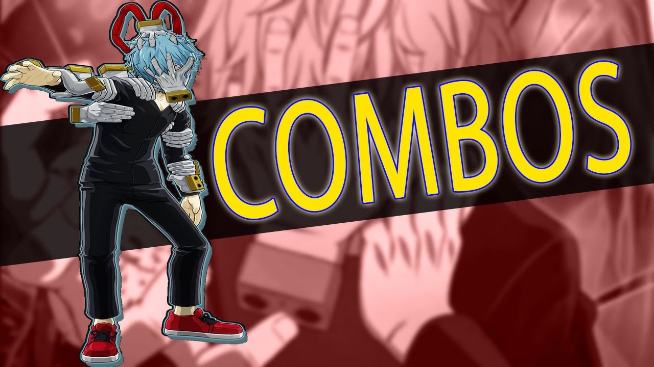 Tomura Shigaraki Before Style combos My Hero One's Justice 2