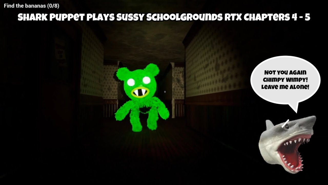 Фильм SB: Shark Puppet играет в Sussy Schoolgrounds RTX, главы 4 и 5!