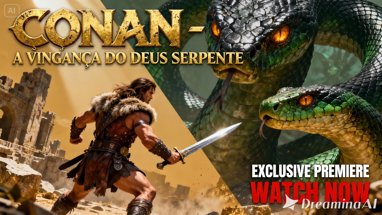 CONAN - A VINGANÇA DO DEUS SERPENTE - EPISÓDIO 2