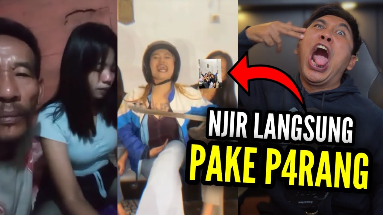NAH INI VIDEO 3 REMAJA VIRAL YG PAKE P4RANG‼️..UDAH KAK DAMAI AJA