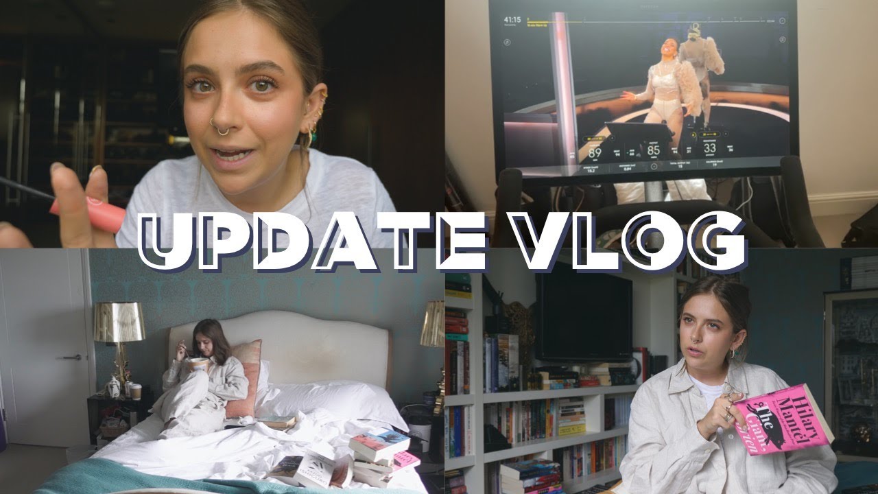 BIG UPDATE VLOG: GRWM + EXERCISING AGAIN!? + BOOK HAUL