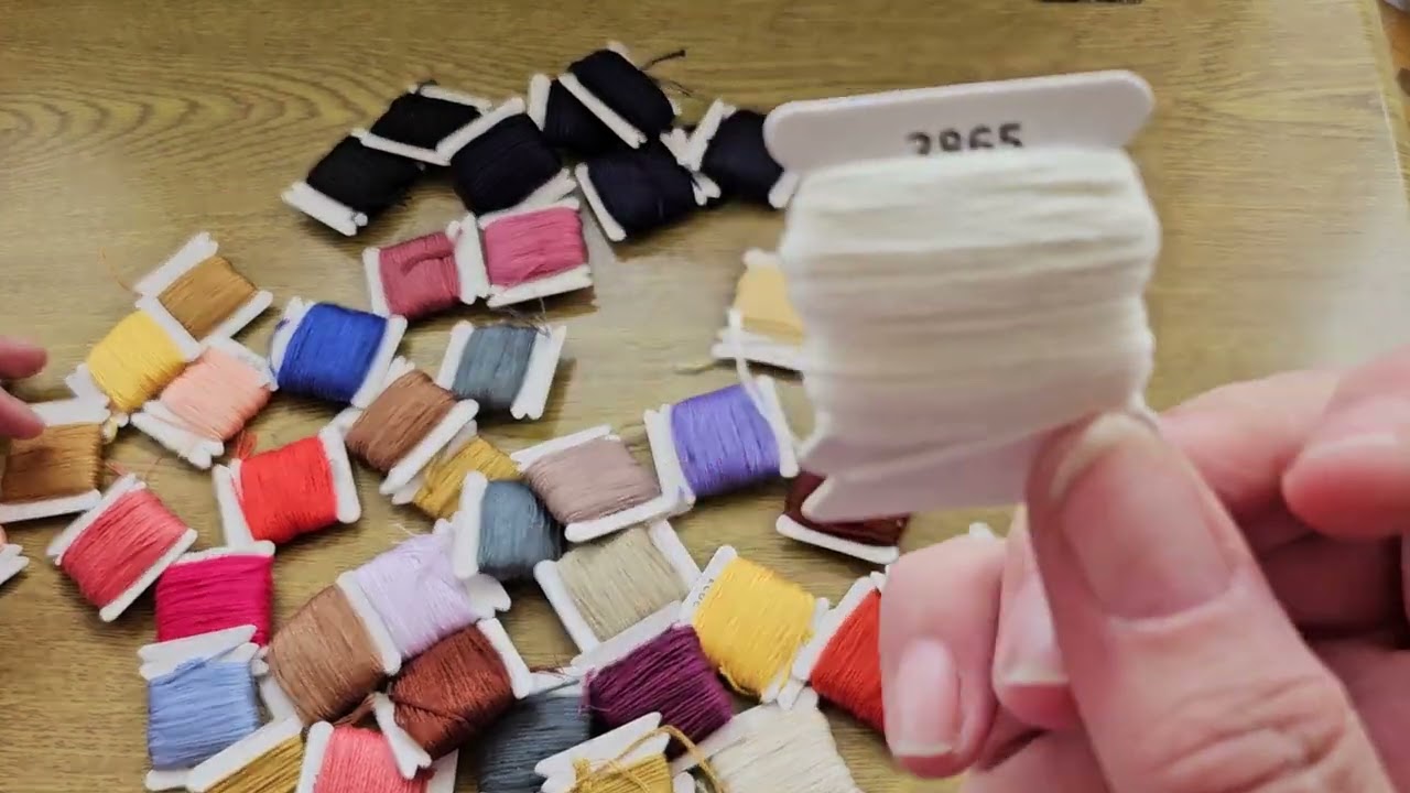 Unbagging Printed Cross Stitch Kits From Temu 14/4/25 #prestampedcrossstitch