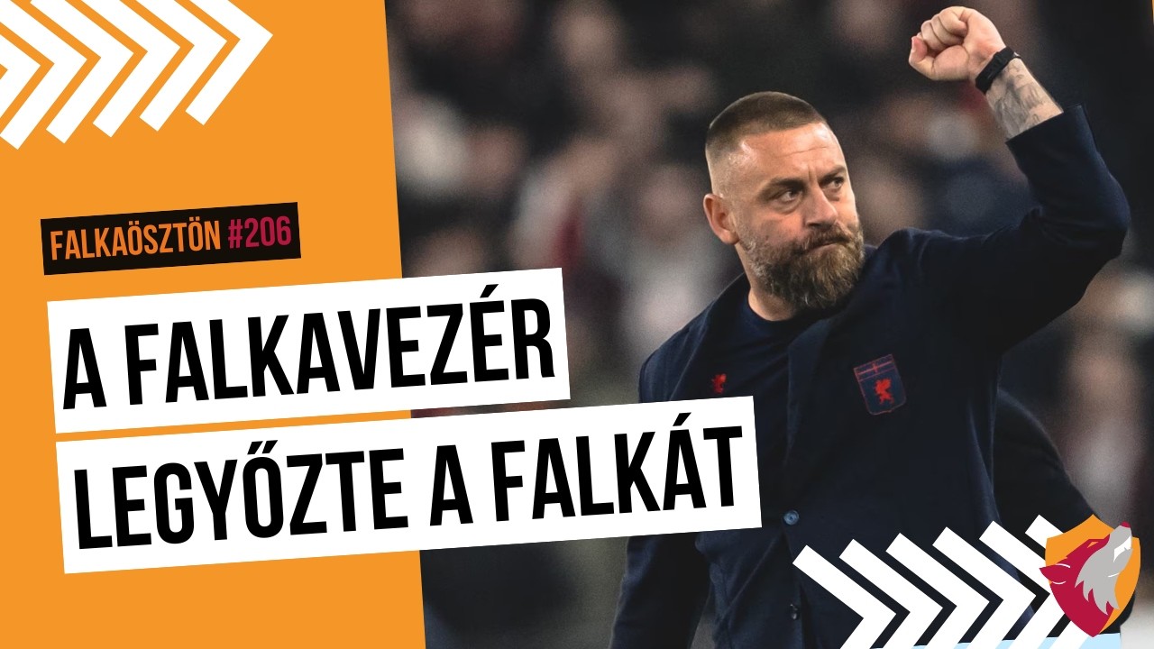 FALKAÖSZTÖN #206 | Baj vagy tragédia? | Genoa - Roma 2-1 | DDR, a szomorú győztes