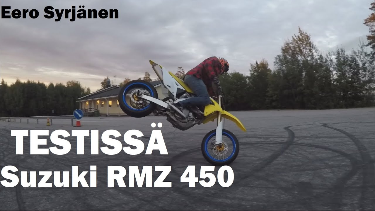 TESTISSÄ Suzuki RMZ 450cc 2011