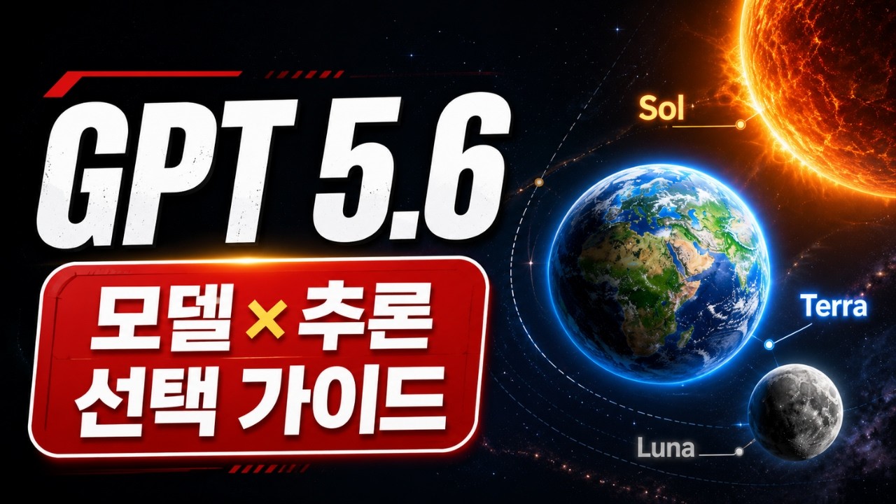 GPT5.6 최적 모델 선택 완벽 가이드 | 모델&times;추론 7번 실측 완벽 비교