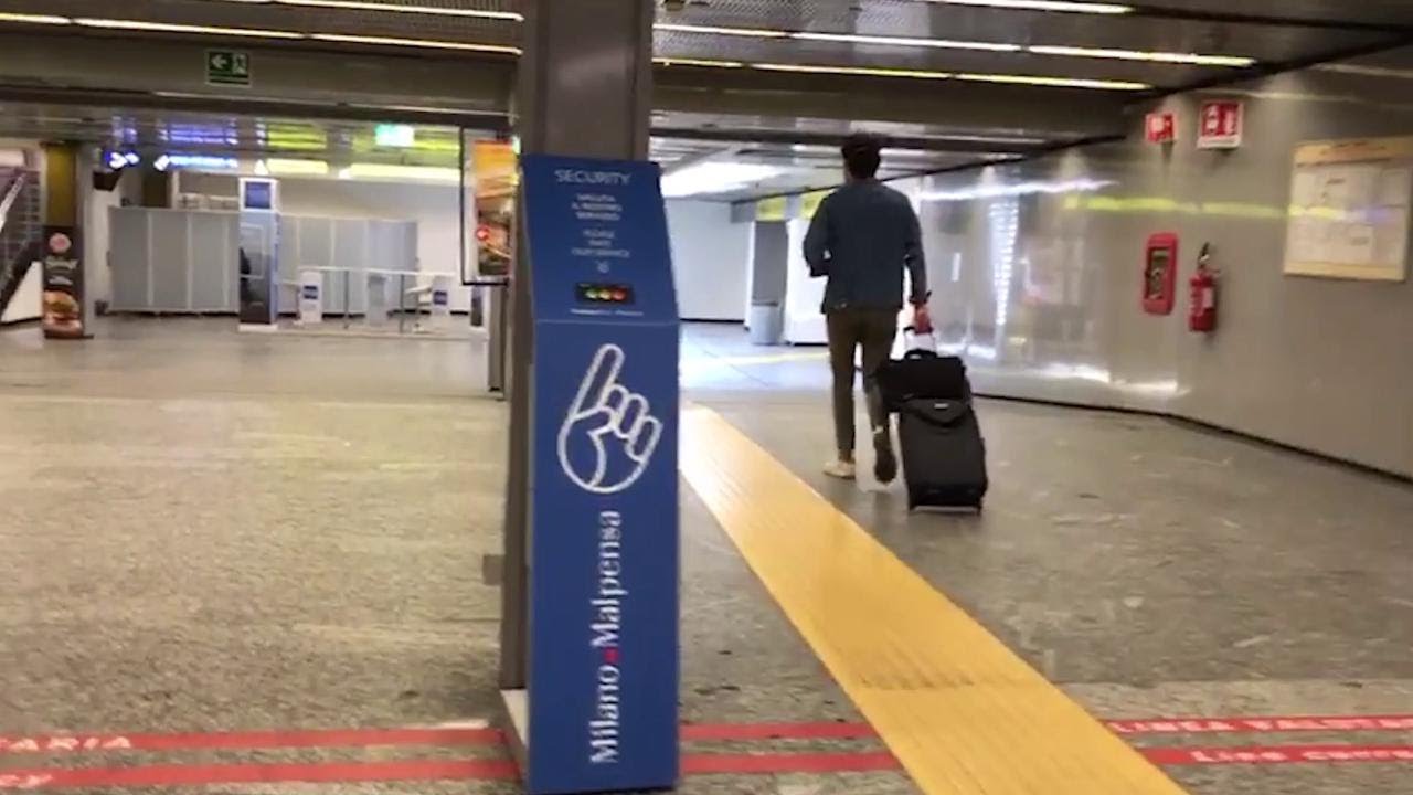 Si torna a volare da Milano Malpensa: l'aeroporto sembra un'enorme sala operatoria
