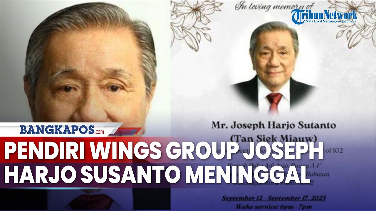 Pendiri Wings Group Meninggal di Usia 102 Tahun, Mulai Rintis Usaha Jual Sabun dari Rumah ke Rumah