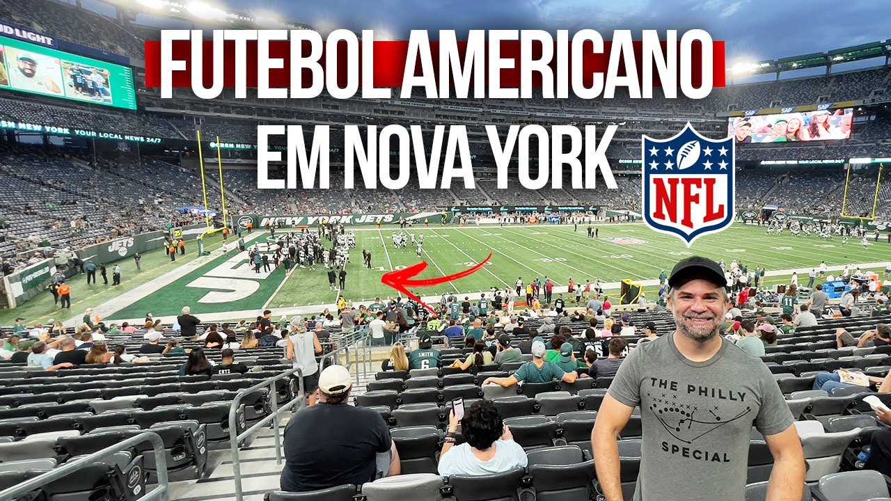 FUTEBOL AMERICANO EM NOVA YORK 🏈