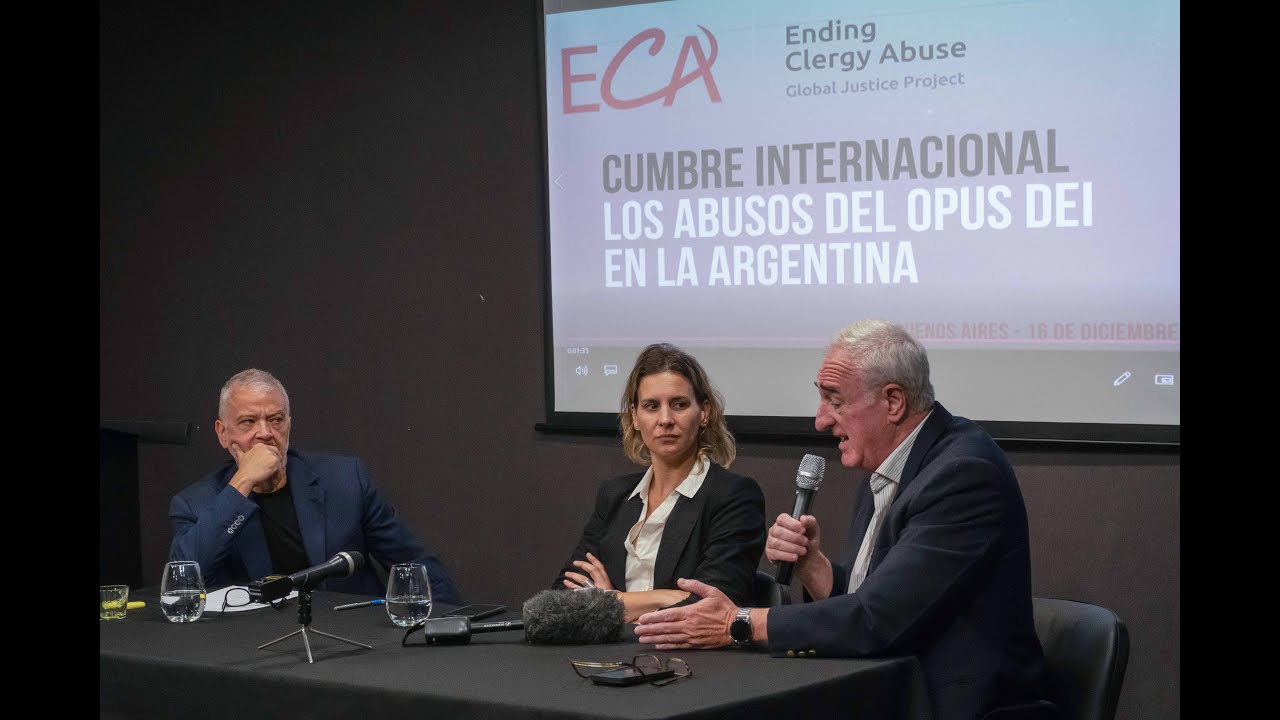 CUMBRE INTERNACIONAL ECA DICIEMBRE 2025 BUENOS AIRES   LOS ABUSOS DEL OPUS DEI EN LA ARGENTINA bloqu