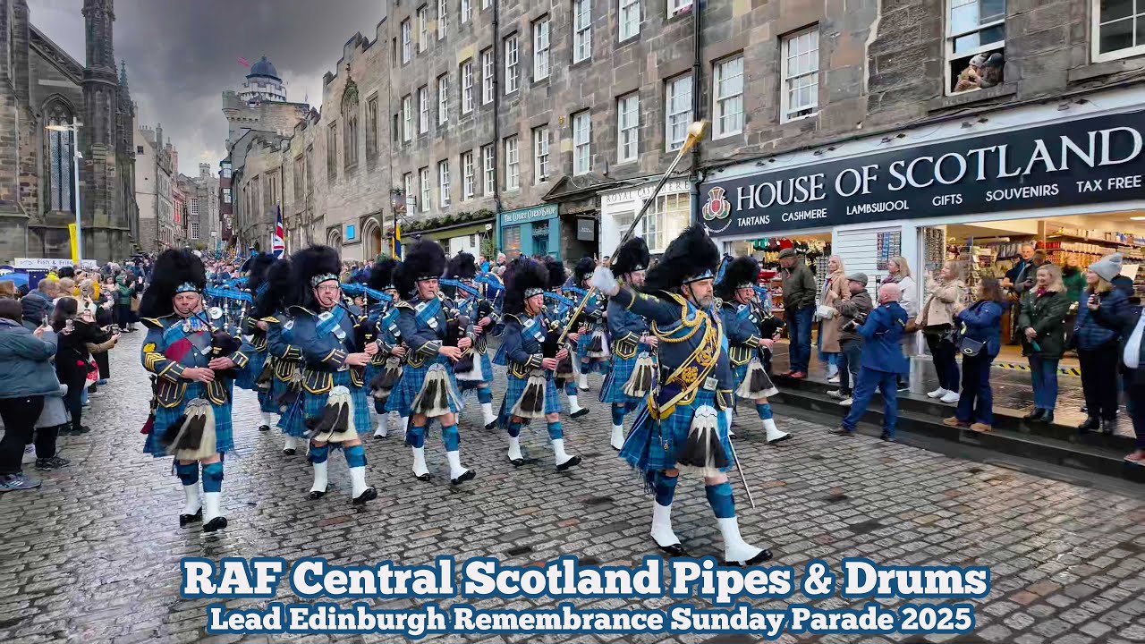 Edinburgh Remembrance 2025 - Part 1