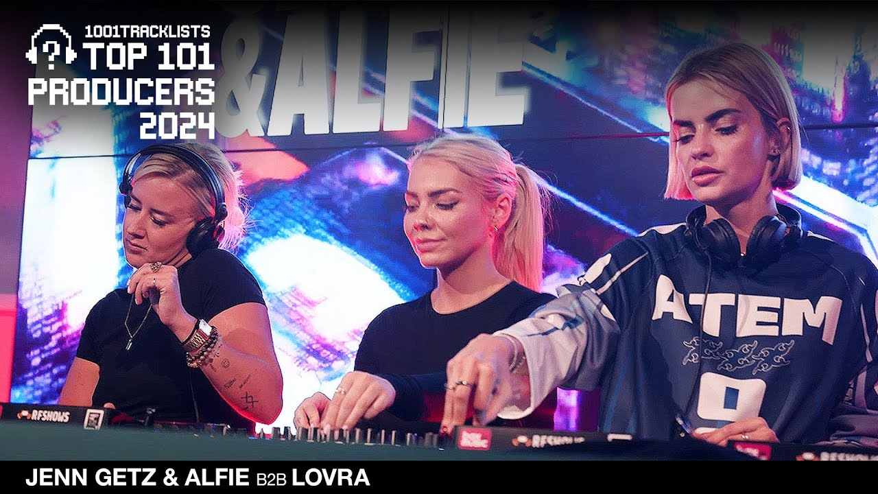 Jenn Getz & Alfie b2b LOVRA - Live @ 1001Tracklists Top 101 Producers 2024 ADE Party