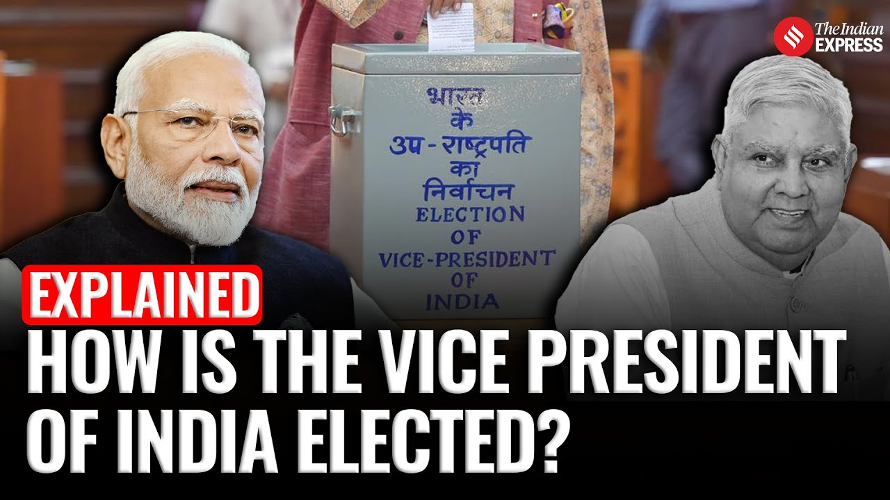 Who elects India’s Vice President & how? Dhankhar quits, EC starts process | Explained