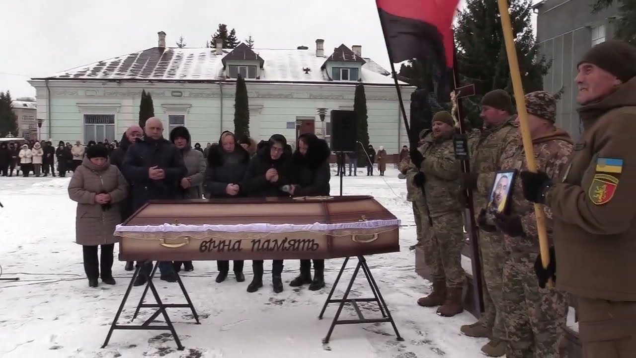 Прощання з Дмитром ПИЛИП'ЮКОМ - Героєм війни з московією