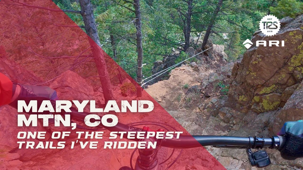 One of the steepest trails i've ridden/Maryland Mtn/Blackhawk CO
