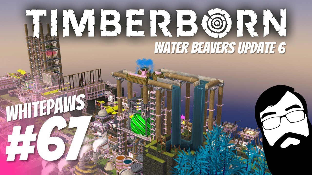 Let's get this overflow aqueduct built! Waterbeavers Update 6 Episode 67