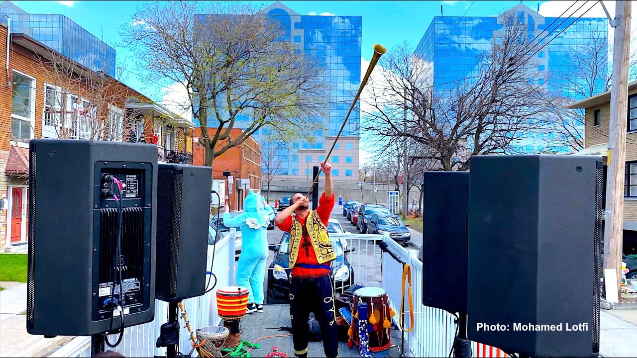 Solidarité Ahuntsic présente Kattam et ses Tam-tams - Déconfinement en musique.