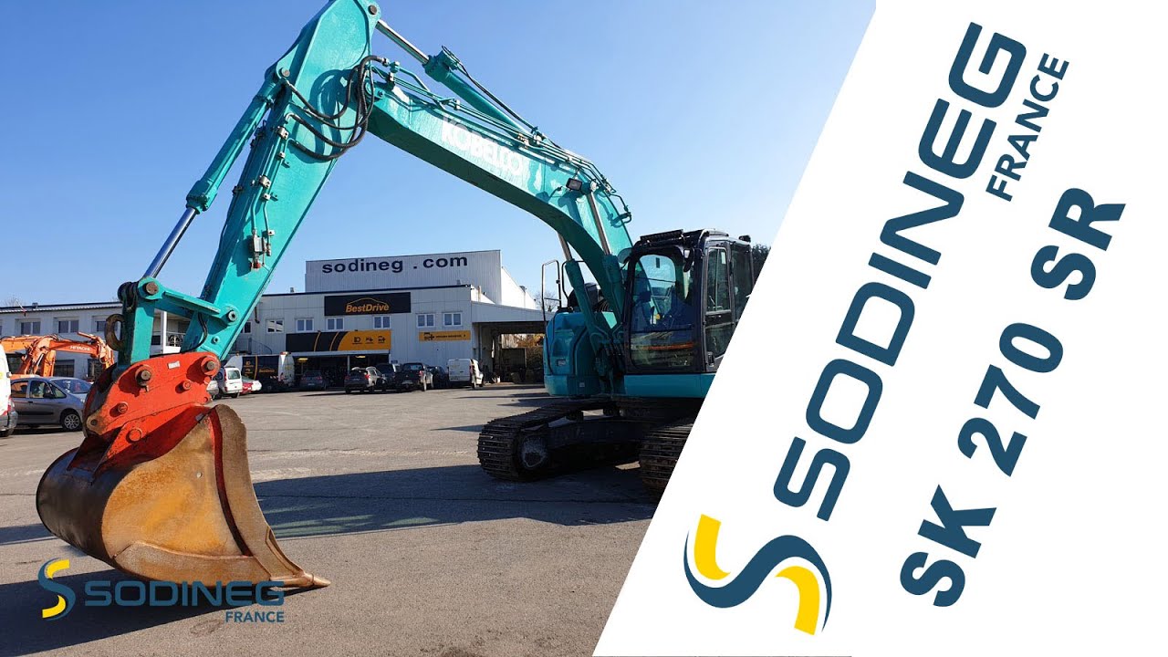 KOBELCO SK 270 SR d'occasion - Sodineg France