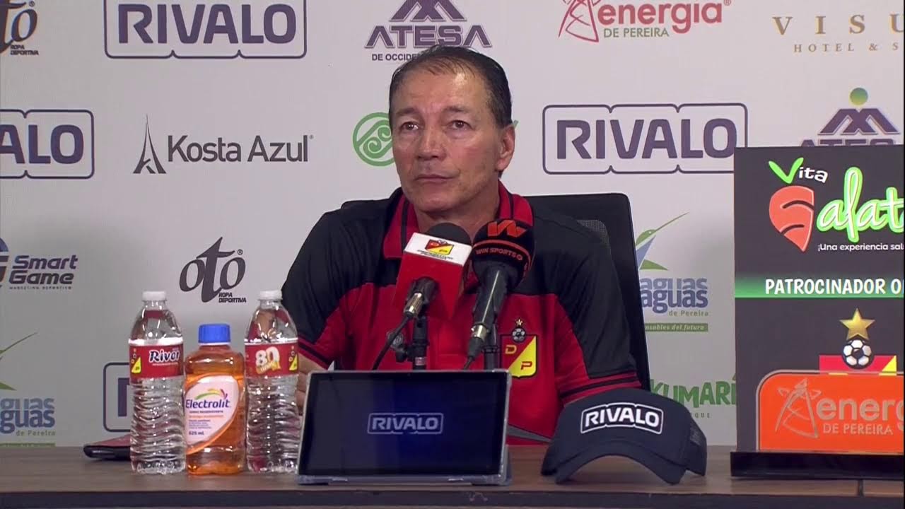 Rueda de prensa de Pereira tras su partido ante Junior