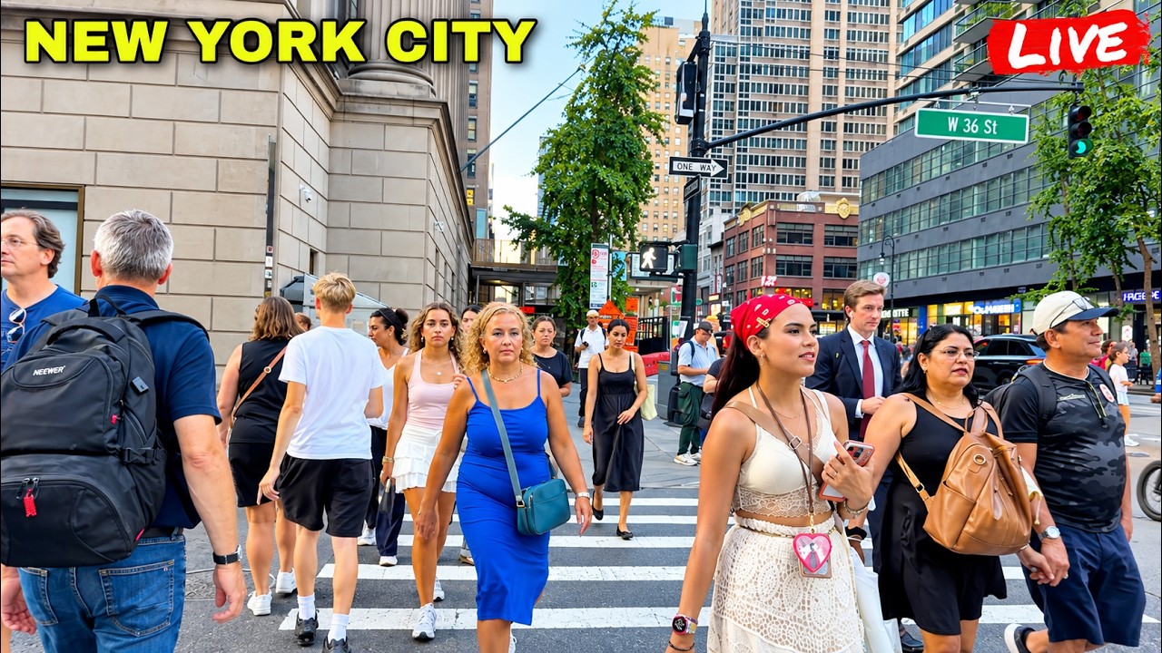 IRL New York City First Day Of Autumn Tuesday Evening Walk In Manhattan (22nd September 2026)