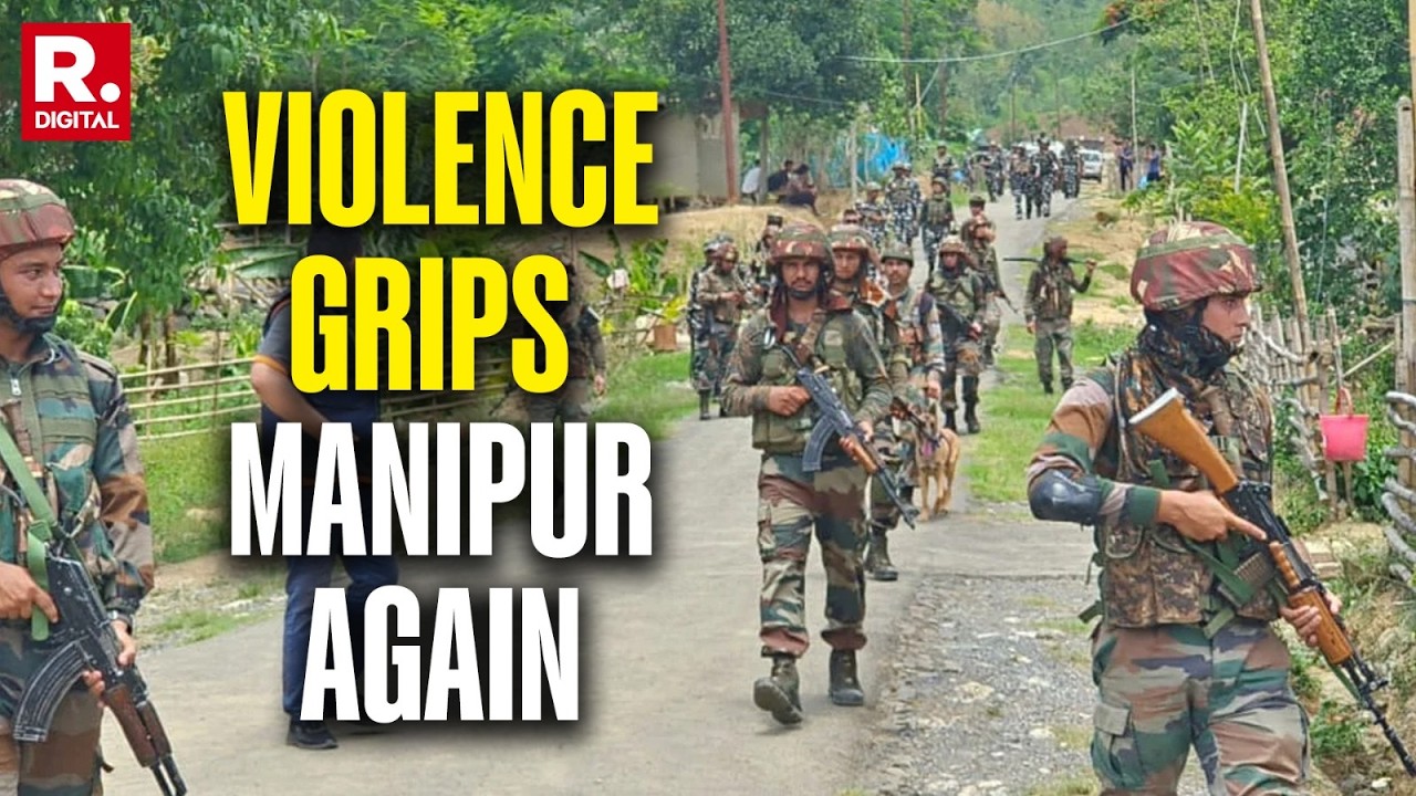 BREAKING: Violence Erupts In Manipur Again, No Casualties Reported | Violence Grips Manipur Again