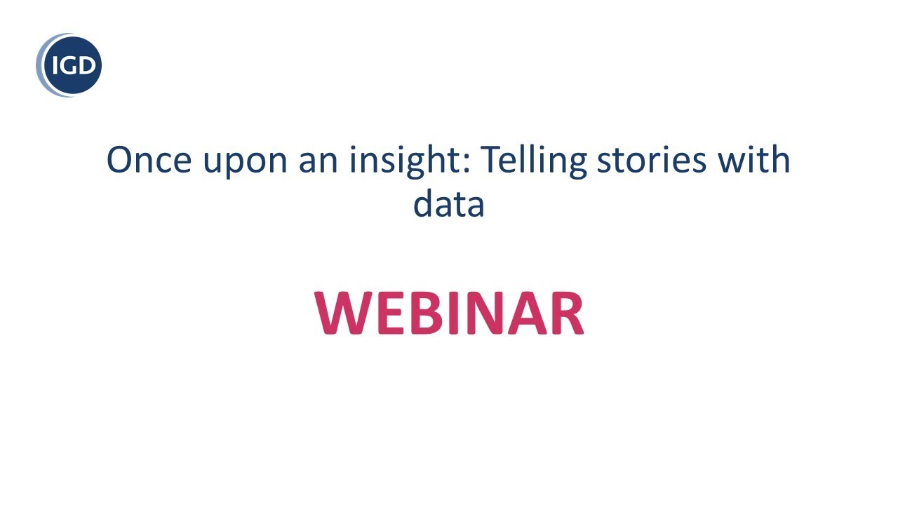 Once upon an insight   telling stories with data