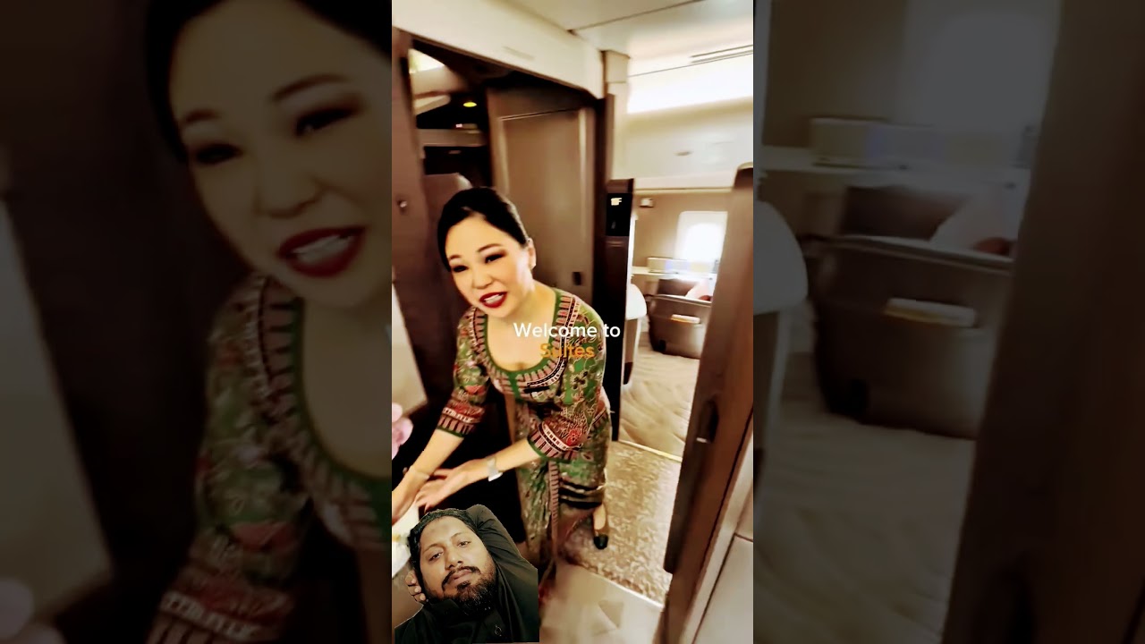 Agar Main Sahi Hun To yah Singapore flight video hai#funny_kunny#travel #travelvlog#arydigital#duet