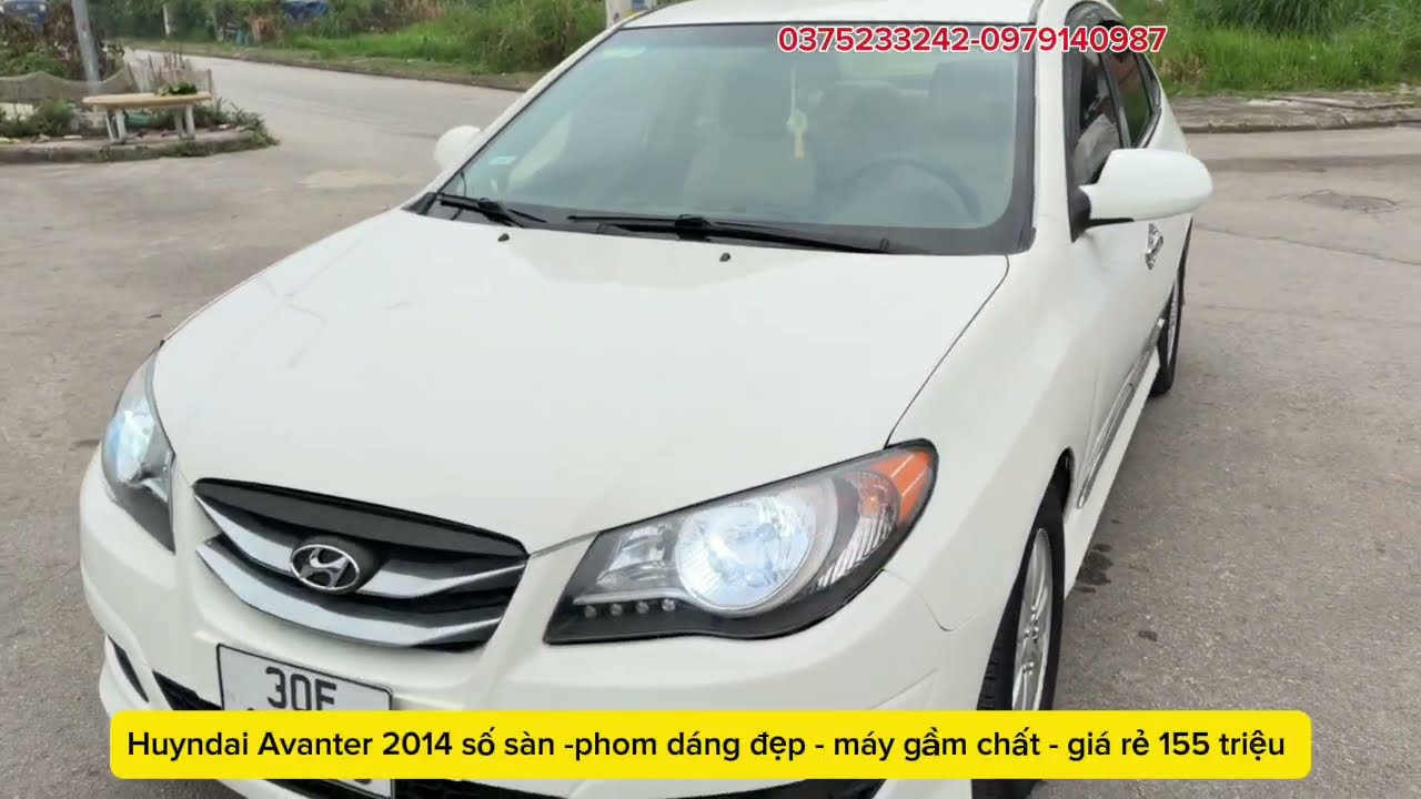 Huyndai Avanter 2014 số sàn- phom dáng đẹp - giá rẻ 155 triệu-0375233242-0979140987