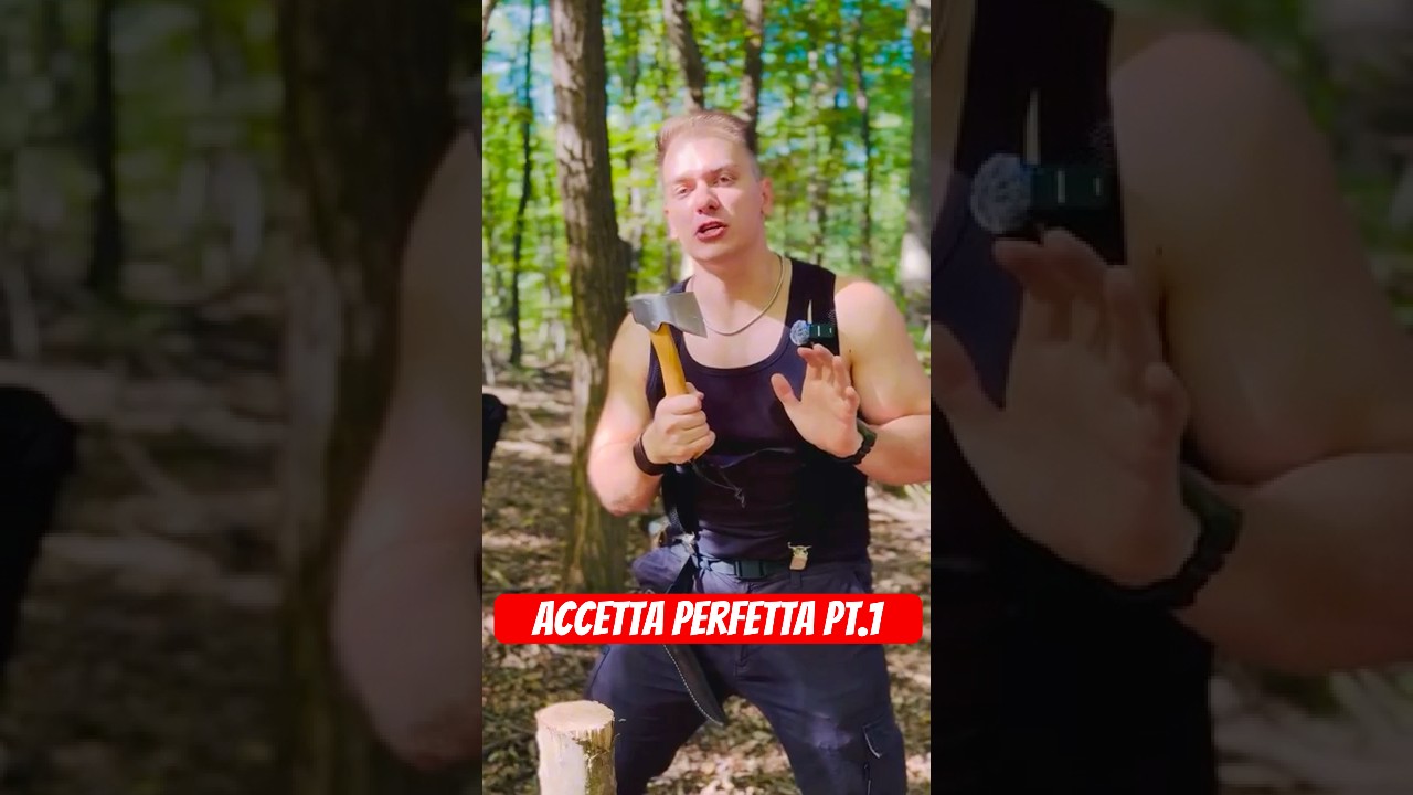 Accetta Prandi Segurin, tra le migliori per il Bushcraft e l&rsquo;Outdoor! 🪓#prandi #accetta #gearreview